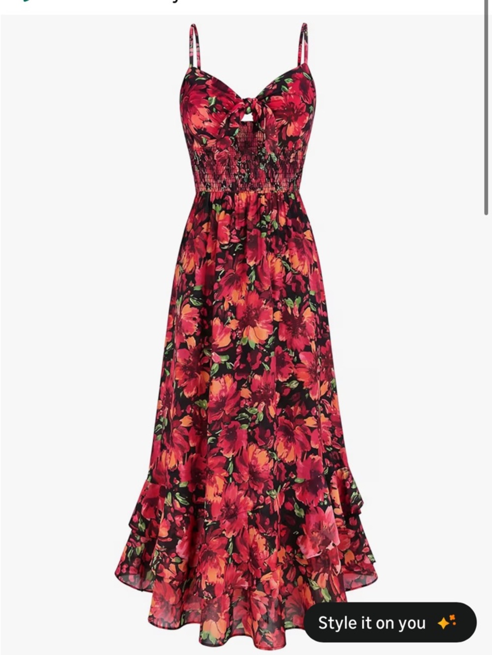 Grace Karin Maxi Floral Sundress